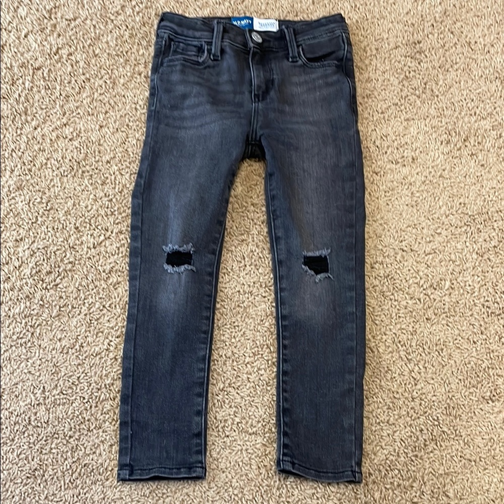 Old Navy kid’s Distressed Jeans - Dark Wash